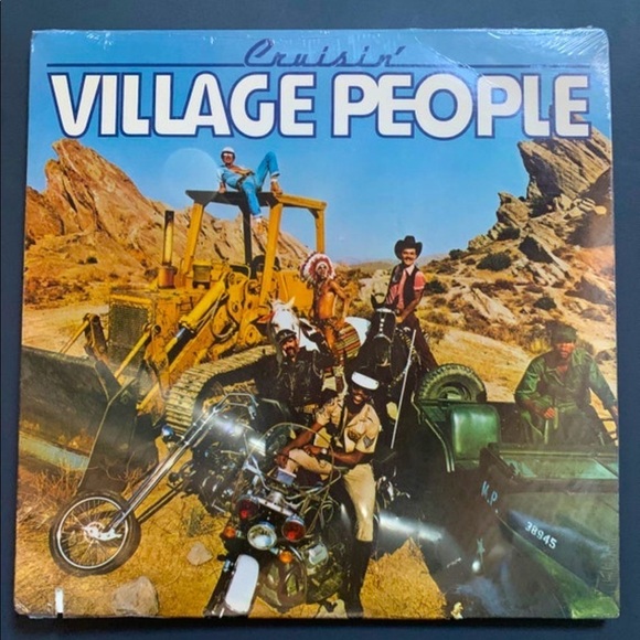 Vintage 1978 Factory Sealed Village People Cruisin' Vinyl Lp Record w/ hit YMCA - Picture 1 of 2